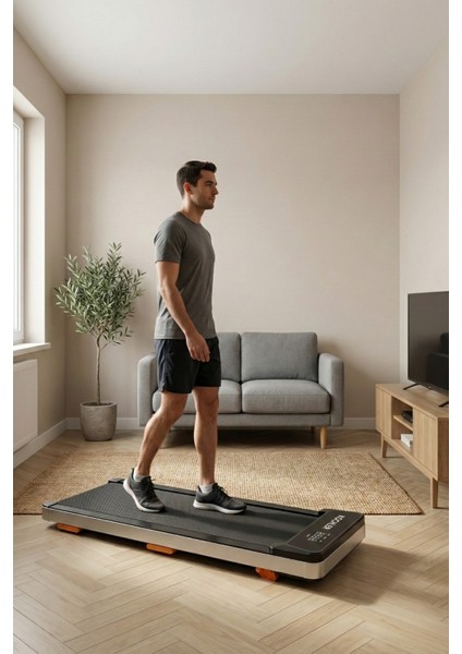 Premium Eğim Ayarlı Yürüyüş ve Koşu Bandı - 1.5 Hp, LCD Gösterge, 110 kg Kapasite