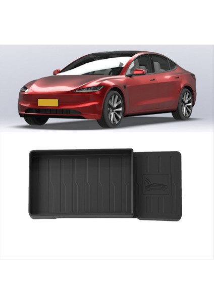 Tesla Model 3 Için Highland 2024 Merkez Konsolu Organizatör Tepsi Aksesuarları Gösterge Paneli Gizli Saklama Kutusu Ekranın Arkasında (Yurt Dışından) fiyatları