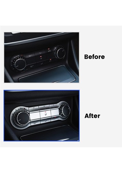 Araba Merkezi Konsol Klima Düğmesi Çıkartma Mercedes Benz Cla C117 Gla X156 A B Sınıfı W176 W246 (Yurt Dışından) fırsatları