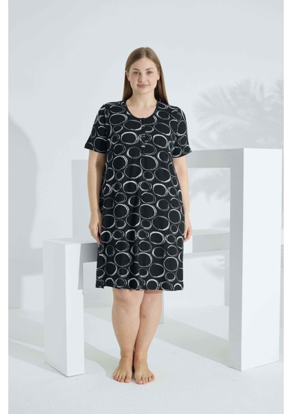 Bambu Kısa Kol Yazlık Kadın Elbise 72241 indirimleri