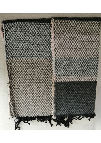 Kadın Çift Taraflı Omuz Şal Renkli Saçaklı 70*200CM Standart fiyatları