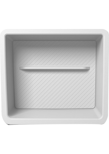 Tesla Model 3+ Için Yeni Model3 Merkez Konsolu Kol Standı Saklama Kutusu Organizatör Iç Aksesuarlar Pvc Beyaz (Yurt Dışından)