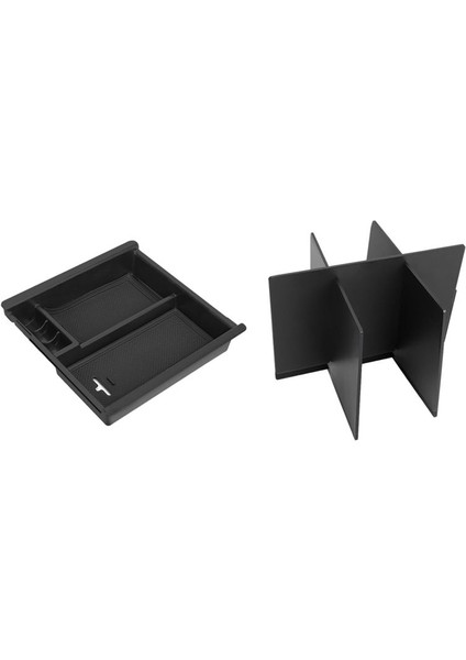 Toyota Tacoma Için 2016-2023 Merkez Konsolu Kol Standı Saklama Kutusu Tepsisi ve Merkez Konsol Organizatör Böcek Aksesuarları (Yurt Dışından)