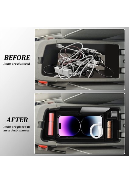 Chevy Bolt Euv Ev 2022 2023 Otomobil Merkezi Konsol Organizatör Iç Aksesuarları Kolçak Tepsisi Saklama Kutusu (Yurt Dışından) fiyatları