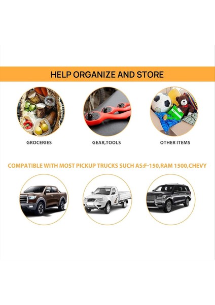 Kargo Net Bagaj Organizatörü Örgü Depolama Net Bagaj Kargo Net Kamyon Aksesuarları Snowdry Raf Araba Bagaj Bagaj Net (Yurt Dışından) fırsatları