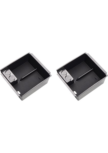 2x Isuzu D-Max Mu-X 2012-2019 Dmax Mux Tıdyıng Box Siyah (Yurt Dışından)