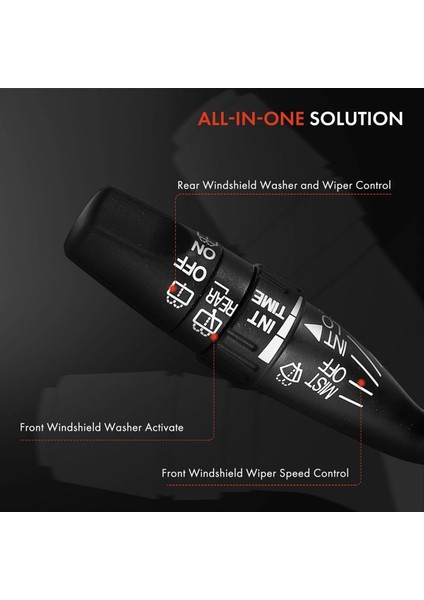 Honda Odyssey Için Araba Ön Cam Silecek Anahtarı 2005 2006 2007 35256SHJA01 35256SHJA61 Lhd (Yurt Dışından) fiyatları