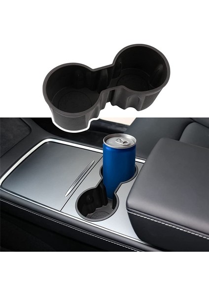 Tesla Için Model Y Model 3 2023 2022 2021 Otomobil Merkezi Konsol Kupası Tutucu Ekleme Aksesuarları (Yurt Dışından) fiyatları