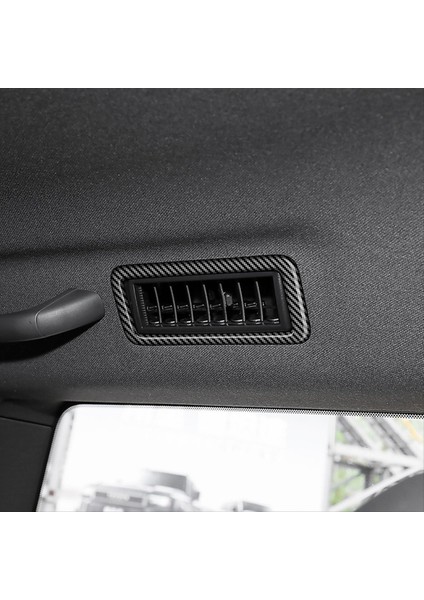 Araç Arka Çatı Klima Çıkış Çerçevesi Klima Toyota Için Hava Çıkışı Trim Etiketi Prado LC250 2024 Karbon Fiber (Yurt Dışından) fiyatları