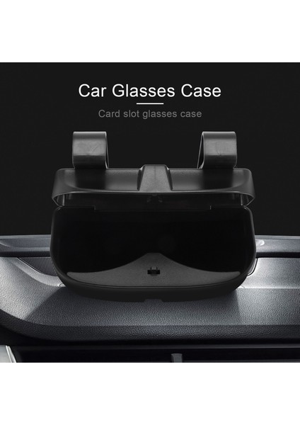Araba Sun Visor Güneş Gözlüğü Kılıf Tutucu Göz Gözlükleri Organizatör Kredi Kartı Yuvaları Dış Çift Çift Klip Tasarım Tüm Araç Modellerine Uyuyor Kolay Kurulum (Yurt Dışından) fiyatları
