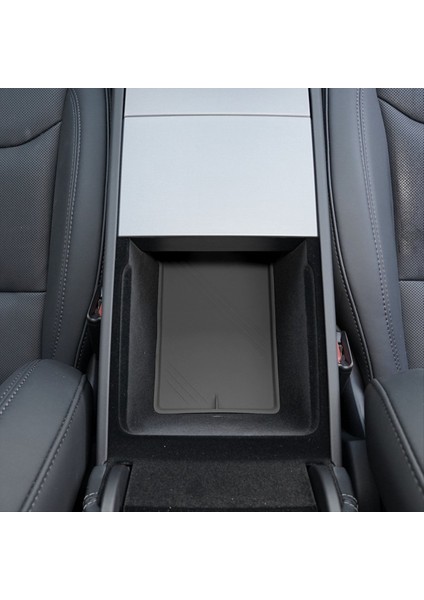 Tesla Model 3 Için Highland 2024 Merkez Konsolu Organizatör+Koltuk Depolama+Kupa Tutucu Ekleme+Kablosuz Şarj Mat Siyah (Yurt Dışından) indirimleri