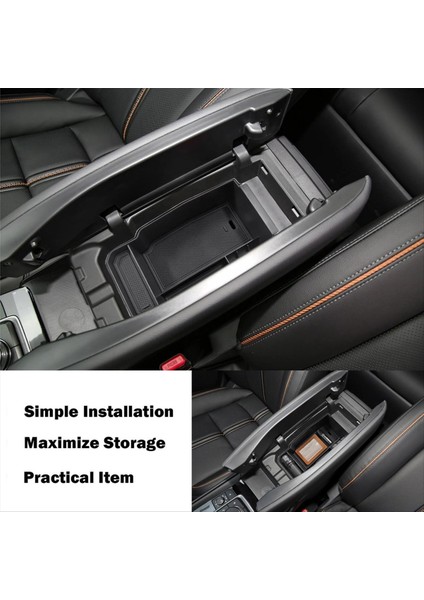 Mazda Cx-50 CX50 2023 2024 Koltuk Saklama Kutusu Ikincil Ekleme Tepsisi Için Merkez Konsol Organizatör Tepsisi (Yurt Dışından) indirimleri