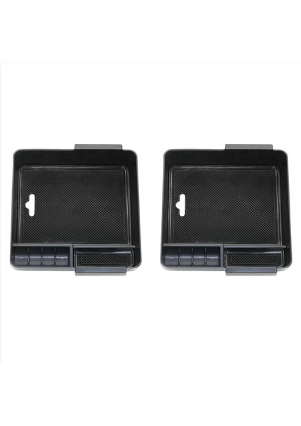 Mitsubishi Pajero Sport 207-2018 Için 2x Araç Araç Kol Merkezi Konsolu Eldiven Saklama Kutusu Tepsisi Organizatör (Yurt Dışından)