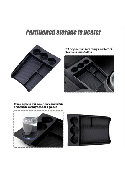 Rivian R1T/R1S 2022-2024 Konsol Saklama Kutusu Aksesuarları (Yurt Dışından) modelleri