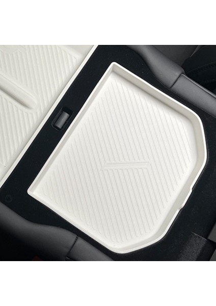 Altında Arka Sıra Koltukları Silikon Alt Tepsisi Art Resim Kutusu Tesla Için Yeni Model S x 2023 Beyaz (Yurt Dışından) fırsatları