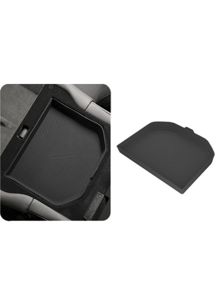 Altında Arka Sıra Koltukları Silikon Alt Tepsisi Art Resim Kutusu Tesla Için Yeni Model S x 2023 Beyaz (Yurt Dışından) indirimleri