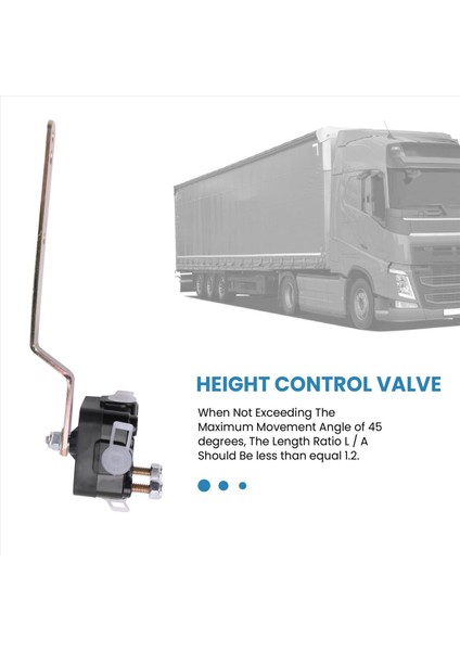 Kamyon Hava Standardı Yükseklik Kontrol Valf Kiti Değiştirme VS-227 53321-Q120 (Yurt Dışından) indirimleri