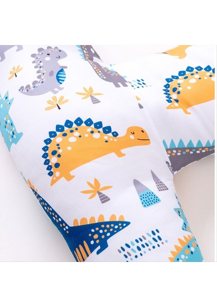 Araba H Şekil Kapsamı Yastığı Çocuk Araç Uyku Güvenliği Seyahat Yastığı Dinozor Deseni Yıkanabilir Konforlu Yumuşak Sides (Yurt Dışından) modelleri