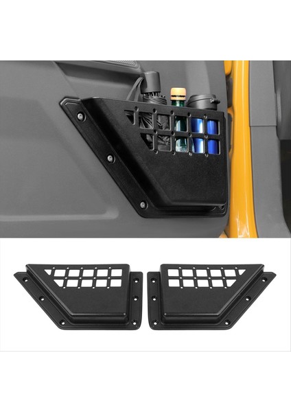 Ford Bronco Için Ön Kapı Depolama Cepleri 2021-2025 Kapı Yan Organizatör Ek Aksesuarlar Ekle (Yurt Dışından) modelleri