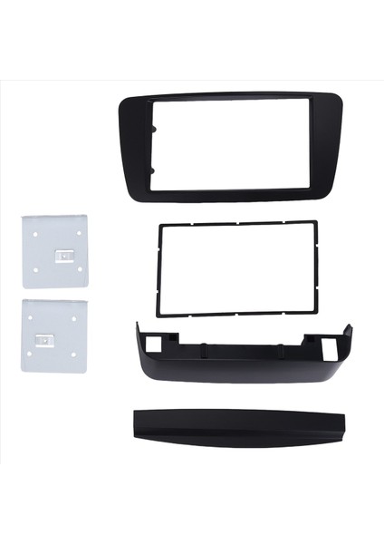 Mercedes Için Araba Facia Benz A B Klasse W176 W246 2013-2015 Radyo DVD Stereo CD Panel Dash Kit Trim Fasya Plaka Çerçevesi (Yurt Dışından)