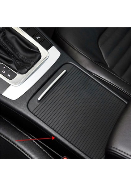 Araç Merkezi Konsol Içecek Su Kupası Tutucu Silindir Panel Panel Vw Passat Magotan Için Toz Kapağı 3CD8575039B9 Siyah (Yurt Dışından) indirimleri
