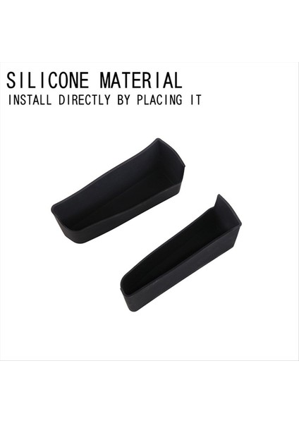 Toyota Alphard/vellfire 40 Serisi 2023+ Araç Ön Kapı Iç Silin Silikon Depolama Kutusu Iç Aksesuarlar (Yurt Dışından) indirimleri