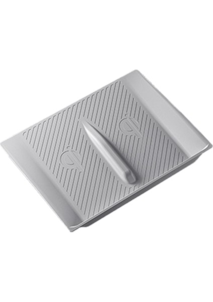 Tesla Için Anti-Kayma Mat Yeni Model S x 2023 Arka Kolçak Silikon Kablosuz Şarj Cihazı Mat Koruma Kapağı Gri (Yurt Dışından)