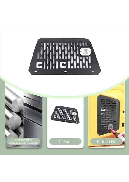 Araba Bagaj Kapağı Egzoz Kapağı Plaka Arka Kapı Hava Çıkışı Havalandırma Kapak Paneli Ford Bronco 2021-2024 Aksesuarlar (Yurt Dışından) fırsatları