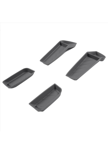 Tesla Model S Kapı Yan Saklama Kutusu Araba Kapı Koyu Şemsiye Tepsisi Organizatör Su Geçirmez Silikon Pad Gri (Yurt Dışından) fırsatları