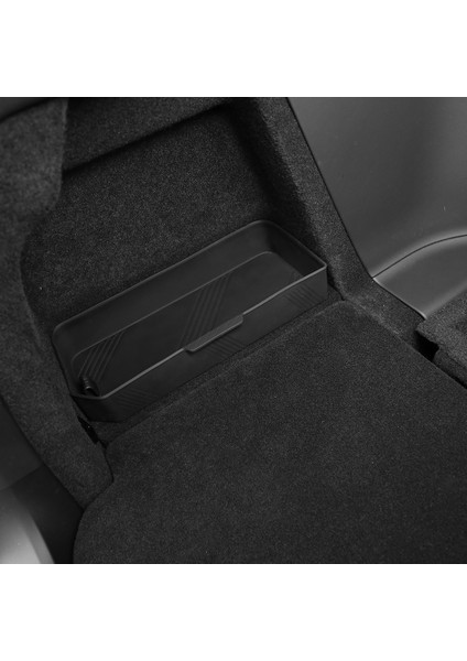 Tesla Model x 2023 Silikon Gövdesi Için Bagaj Yan Saklatma Kutusu Sol Üst Saklatma Kutusu Bölümü Duruş Siyah (Yurt Dışından) modelleri