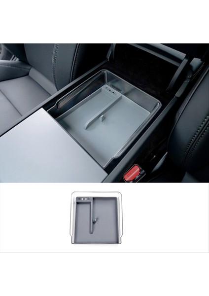 Tesla Model 3 Için Highland 2024 Merkez Konsolu Kol Standı Saklama Kutusu Organizatör Tepsi Iç Aksesuarları (Yurt Dışından) modelleri