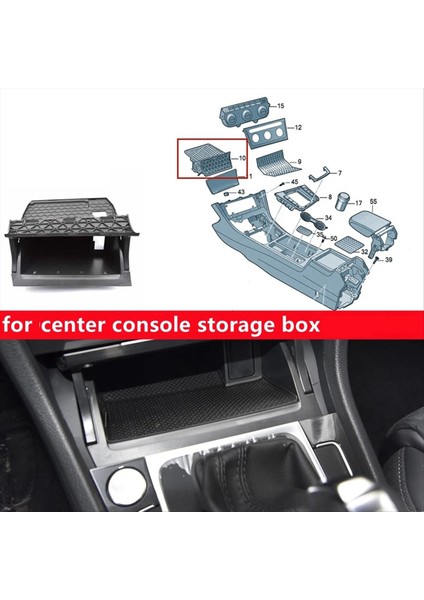 5GG863391 Vw Golf Mk7 Için Araç Merkezi Konsol Saklama Kutusu 5gg 863 391 (Yurt Dışından) fırsatları