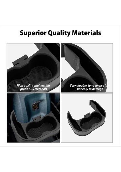 Ford Maverick 2022-2024 Saklama Kutusu Iç Aksesuarları Için Merkez Konsol Fincan Tutucu Ekleme Genişletici Organizatör (Yurt Dışından) fiyatları