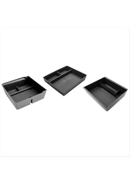 Tesla Model 3 2024 Highland Console Arm -Some Gizli Çekmece Depolama Kutusu Aksesuarları Için Merkez Konsol Organizatör Tepsileri (Yurt Dışından)