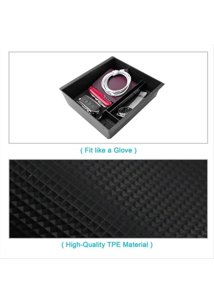 Tesla Model 3 2024 Highland Console Arm -Some Gizli Çekmece Depolama Kutusu Aksesuarları Için Merkez Konsol Organizatör Tepsileri (Yurt Dışından) fırsatları