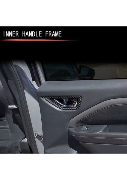 Araç Içi Çekme Sapı Kapak Çıkartması Subaru Forester 2025 Araç Iç Aksesuarlar Karbon Fiber Lhd (Yurt Dışından) indirimleri