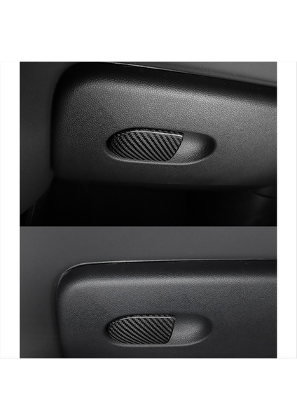 Araç Yardımcı Pilot Depolama Kutusu Sapı Kapak Kapağı Mini Cooper Için F55 F56 F57 2014-2021 Karbon Fiber Lhd (Yurt Dışından) indirimleri