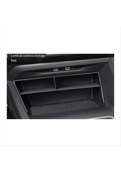 Golf Için Araba Merkezi Kolçak Saklama Kutusu 8 Mk8 Cd1 2020 -2022 Merkez Konsol Akıllı Organizatör Tutucu Lhd (Yurt Dışından) indirimleri