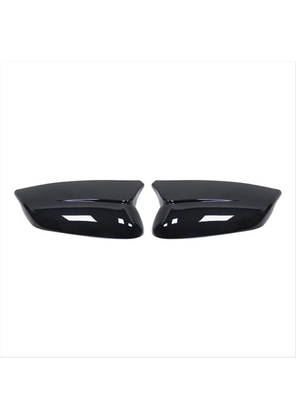 Kıa Ev6 2022 2023 Araba Dış Aksesuarları Parlak Siyah Için Araba Yan Kanat Ayna Kapağı Dikiz Ayna Kabuk Kapakları Kasa (Yurt Dışından)