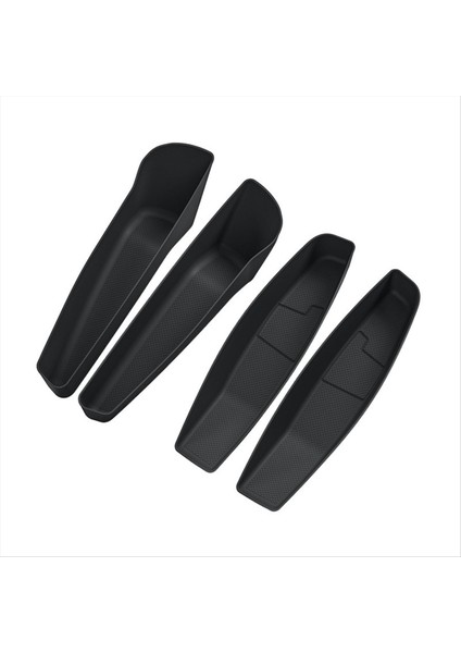 Tesla Için Araç Kapısı Yan Secutasyon Kutusu Model Y Juniper 2025 Ön Arka Kapı Kolu Yuva Tepsisi Araba Iç Aksesuarları (Yurt Dışından)