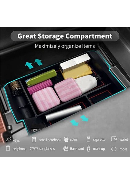 2021 2022 Toyota Sıenna XL40 Artman Ilgili Depolama Kutu Tava Aksesuarları Için Merkez Konsol Organizatörü (Yurt Dışından) fiyatları