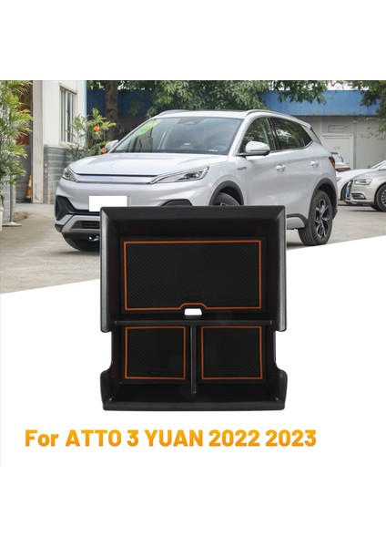Byd Atto 3 Yuan Ev 2022 Otomobil Merkezi Konsolu Btorage Kutusu Kolçak Kutusu Depolama Tepsisi Aksesuarları (Yurt Dışından) fırsatları