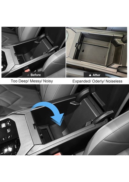 Bmw X3 G45 2025 Merkez Konsol Konsol Saklama Kutusu Merkez Konsol Organizatör Tepsi Iç Aksesuarları (Yurt Dışından) fiyatları