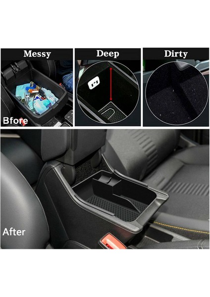 2x Kol Dayama Depolama Kutusu Için-Polo Mk6 2018 2019 2019 2020 Merkezi Kontrol Konteyneri Kutusu Otomatik Iç Organizatör Araç Aksesuarları (Yurt Dışından) indirimleri