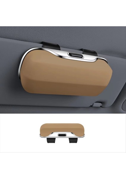 Push Switch Araç Gözlükleri Kutu Şok Geçirmez Istikrarlı Araba Güneş Gözlüğü Tutucu Kayıpsız Kurulum Genişletme Alanı Gözlük Kutusu A (Yurt Dışından) modelleri
