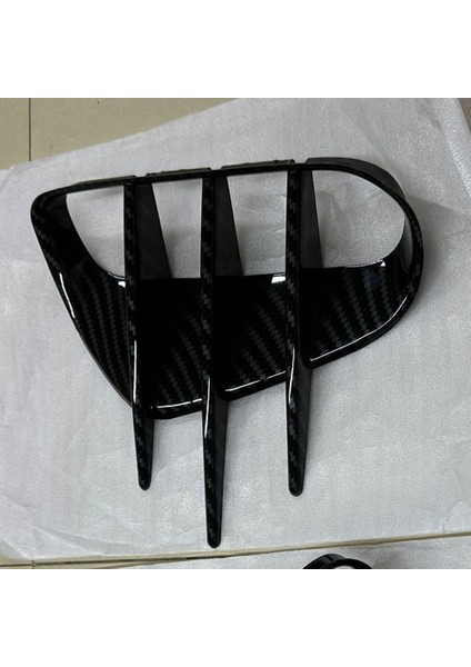 Araba Ön Tampon Yan Havalandırma Spoiler Kia Stinger Için Canard Kapakları 2018-2023 Aksesuarlar (Yurt Dışından) modelleri