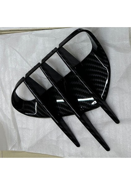 Araba Ön Tampon Yan Havalandırma Spoiler Kia Stinger Için Canard Kapakları 2018-2023 Aksesuarlar (Yurt Dışından) fırsatları