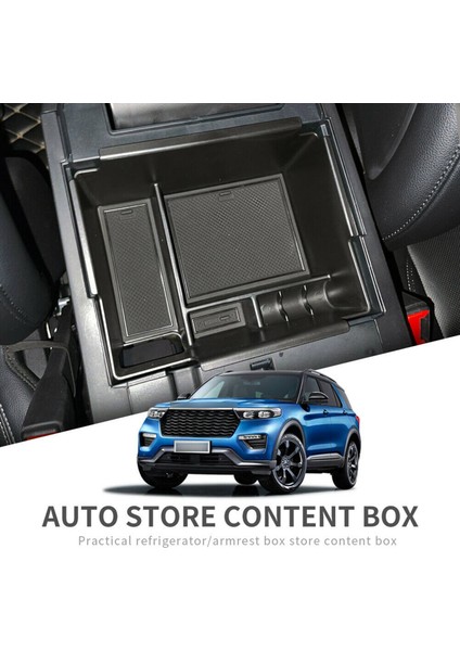 Ford Explorer 2020 - 2022 Aksesuarlar Için Araba Merkezi Kolçak Kutusu Depolama Merkezi Konsolu Organizatör (Yurt Dışından) modelleri