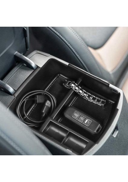 Kia Seltos 2020 2021 Kolçak Ikincil Depolama Kutusu Ekle Merkez Konsol Organizatör Tepsisi (Yurt Dışından) modelleri