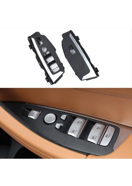 Araba Ön Pencere Asansör Panel Anahtarı Kapak Plakası Trim Bmw X3 G08 G01 X4 G02 2018-2021 Iç Aksesuarlar Rhd (Yurt Dışından) modelleri